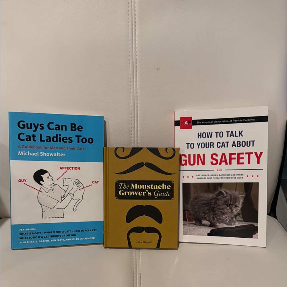 Set of Three Humorous Books